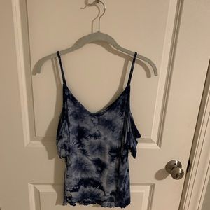 American Eagle Soft & Sexy shoulderless top.